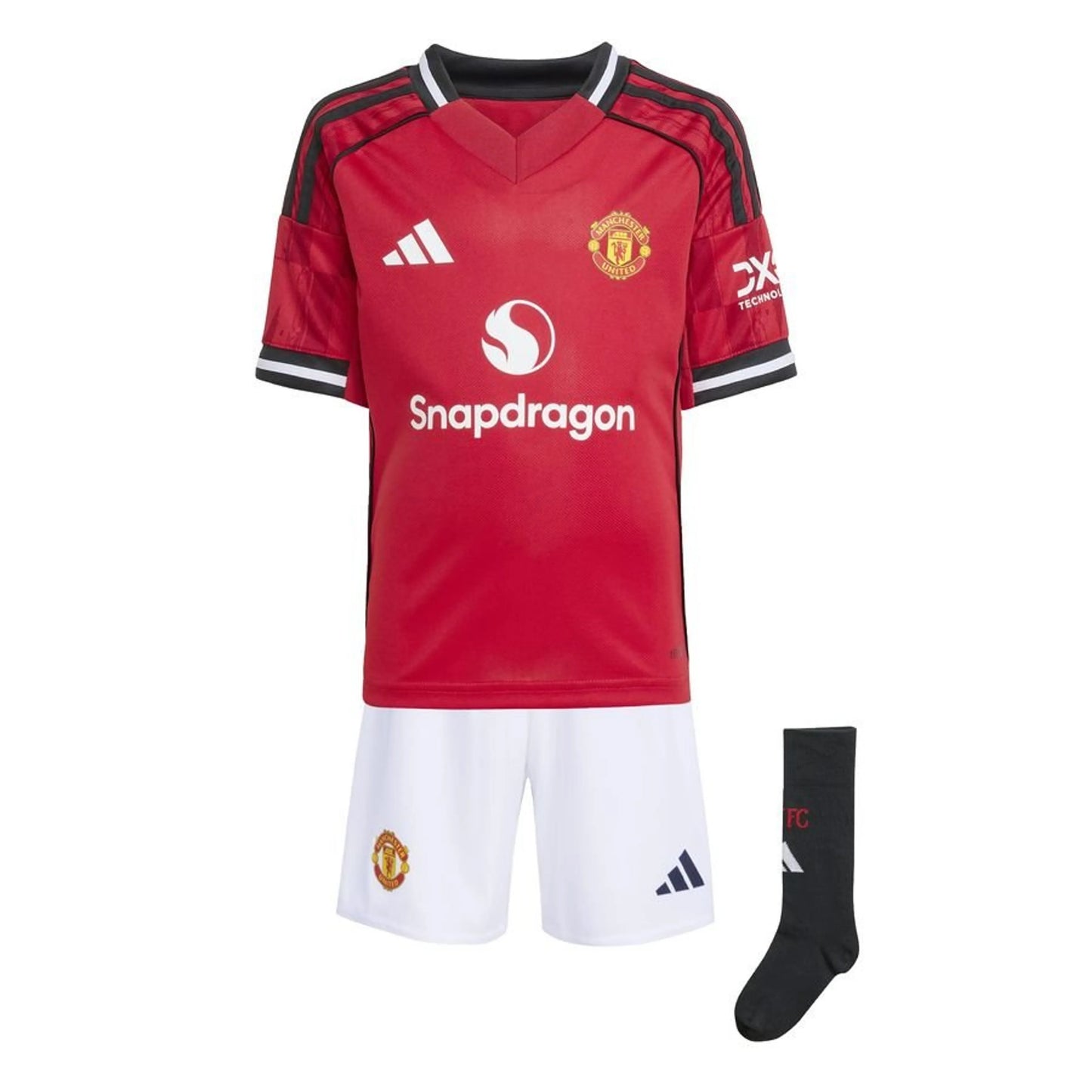 Manchester United 2025/26 Children's Home Mini-Kit Jersey