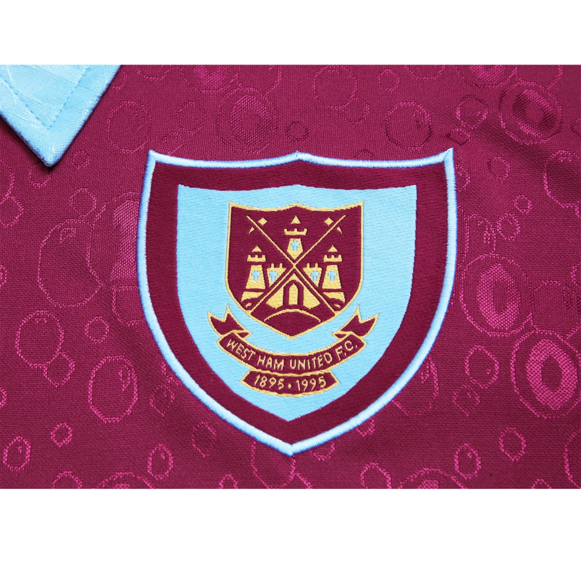 1995/96 West Ham Home Long Sleeve Jersey