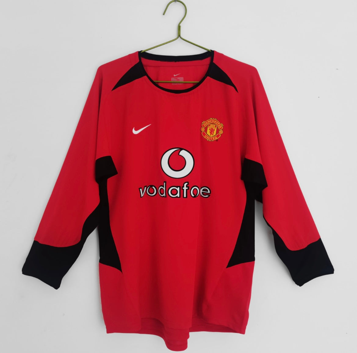 2003/04 Manchester United Home Jersey - Long Sleeve