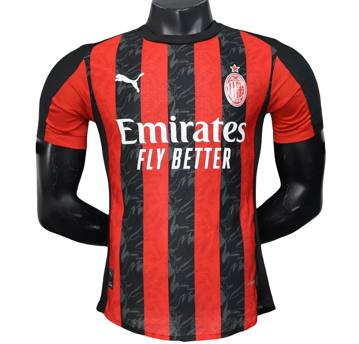 Milan AC Home Kit - 2025/2026 Player Version
