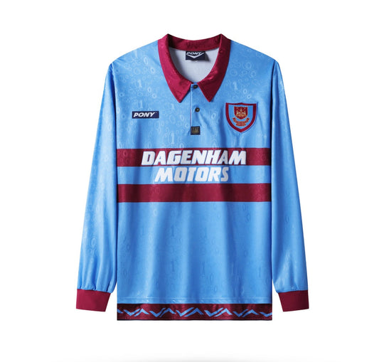 1995/96 West Ham Away Long Sleeve Jersey