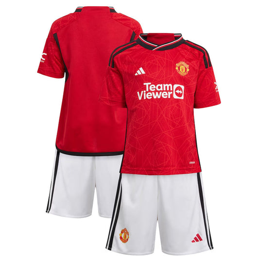 Manchester United 23/24 Home Kit for Kids
